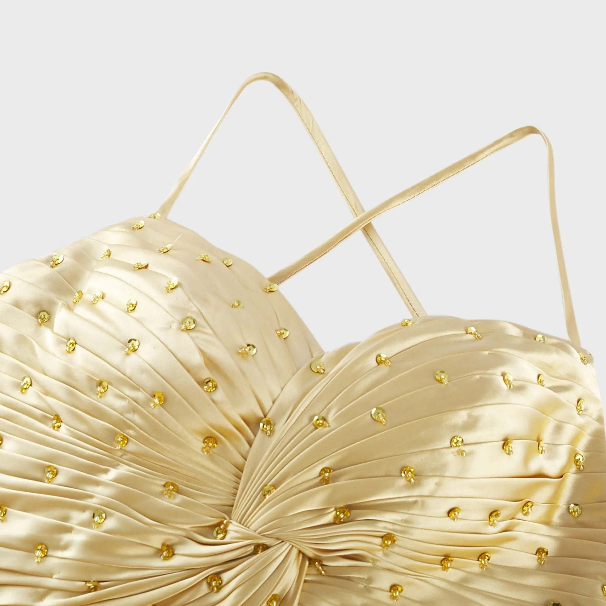 Eline pleated maxi dress Gloria Lanvin