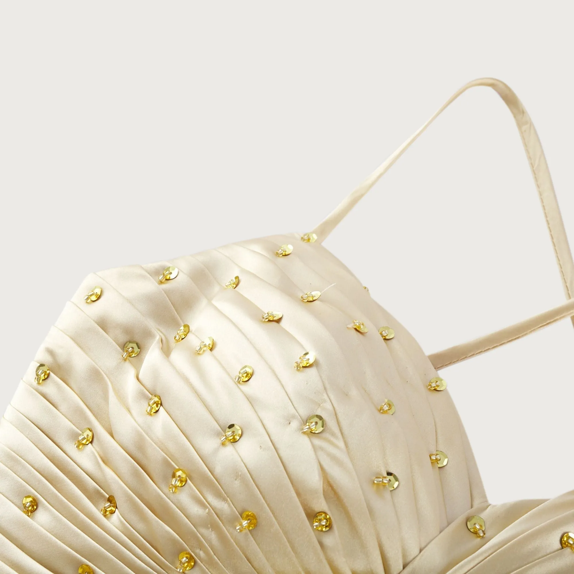 Eline pleated maxi dress Gloria Lanvin