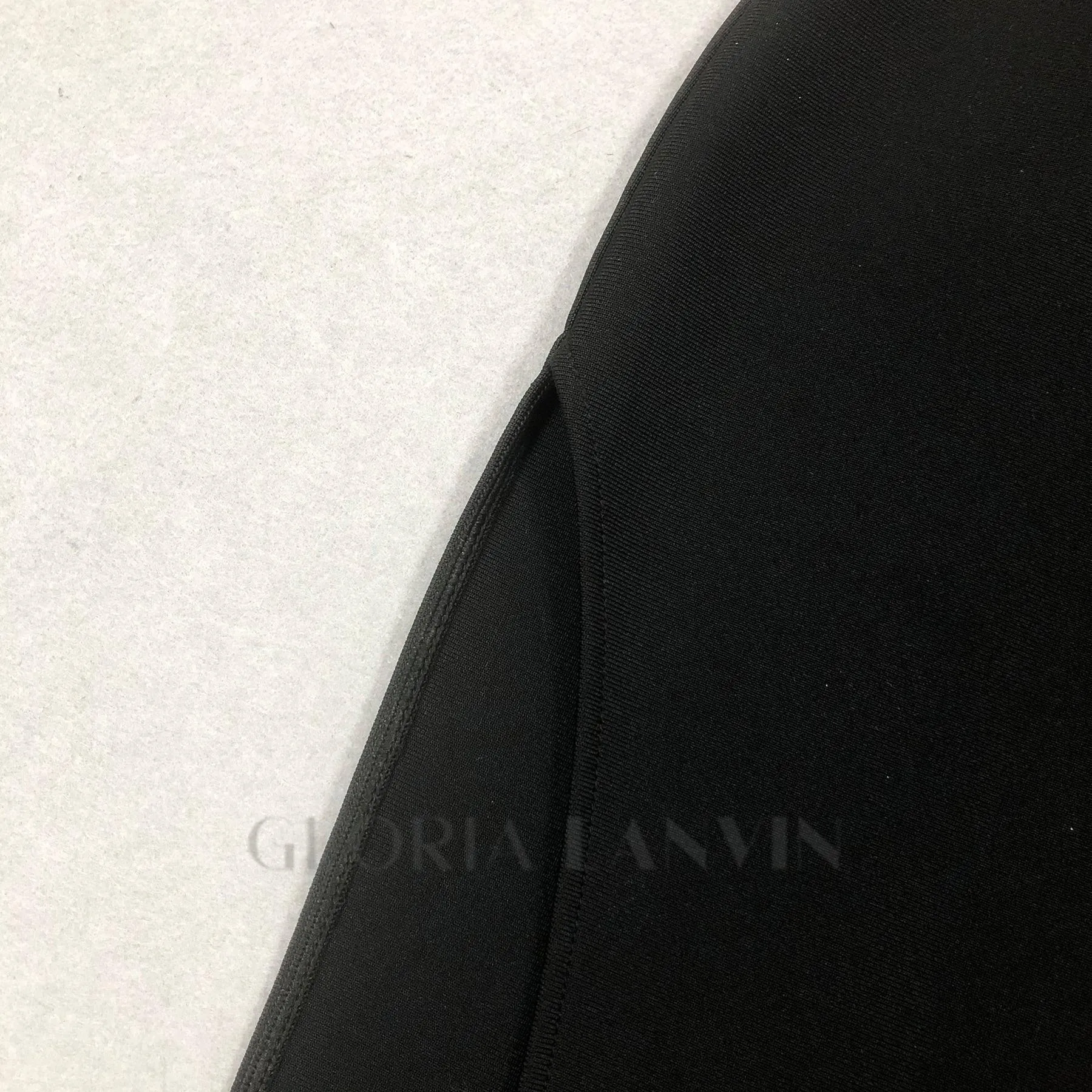 embellished cut out halter maxi dress in black Gloria Lanvin