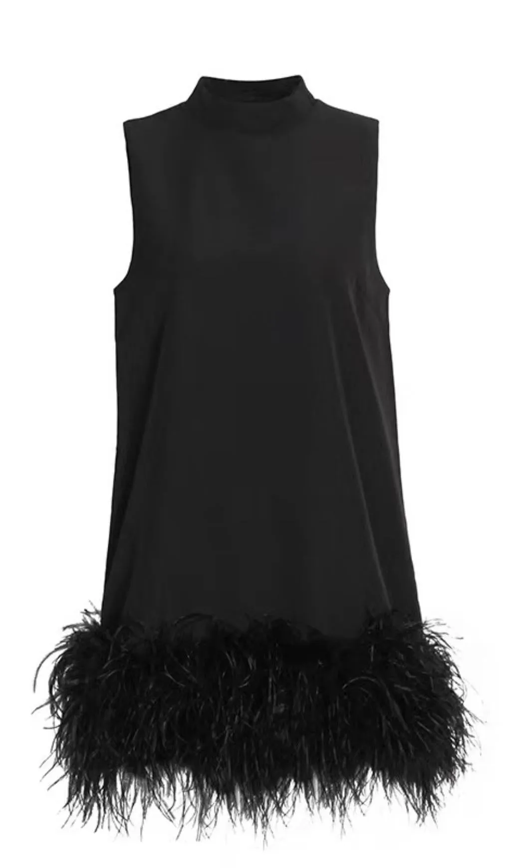 FEATHER MINI DRESS Gloria Lanvin
