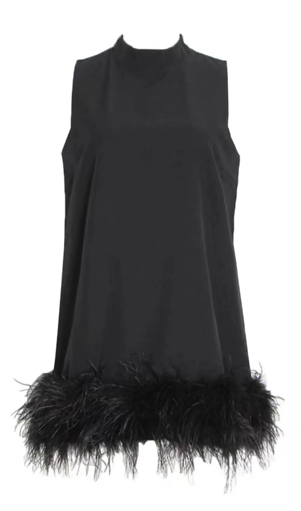 FEATHER MINI DRESS Gloria Lanvin