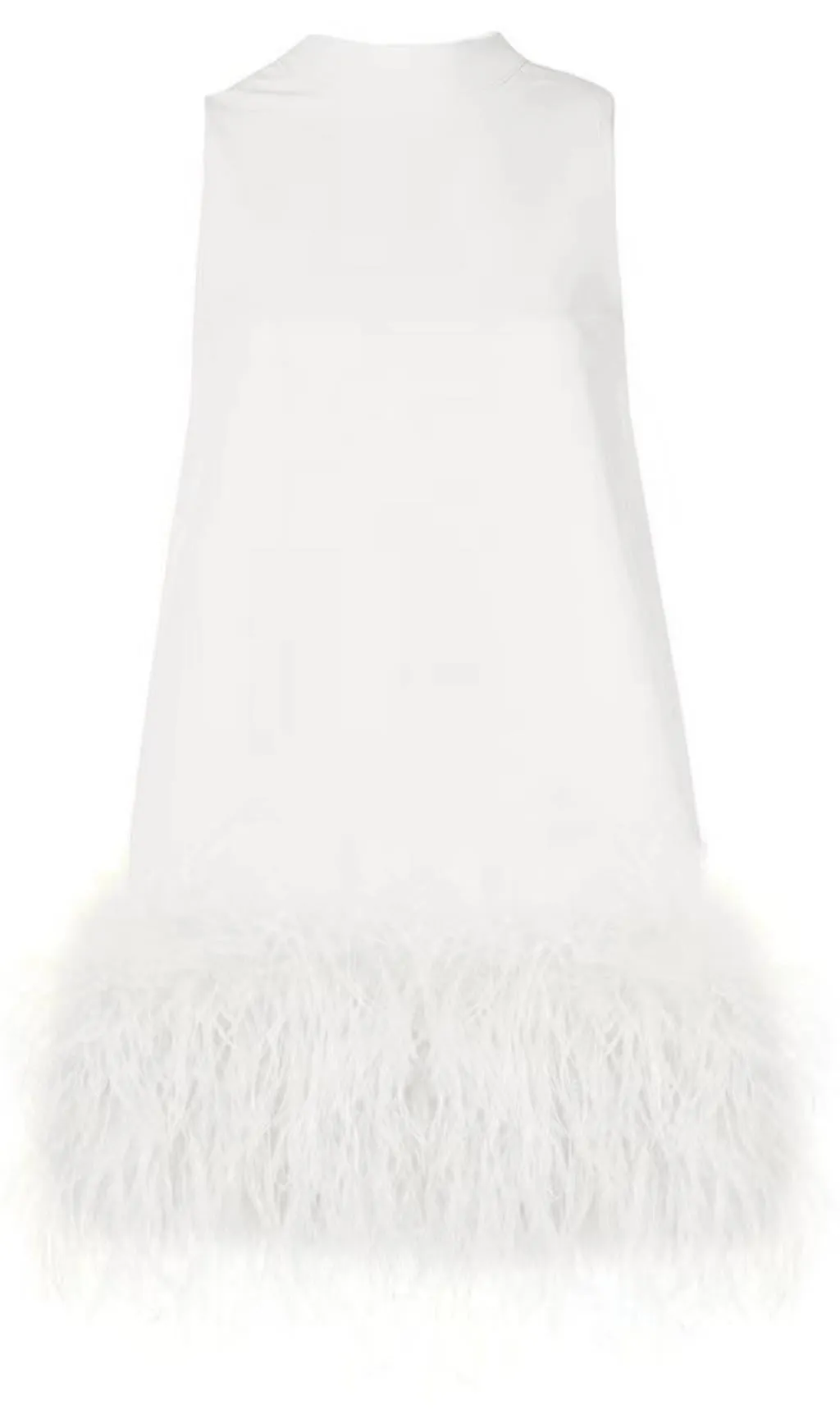 FEATHER MINI DRESS Gloria Lanvin