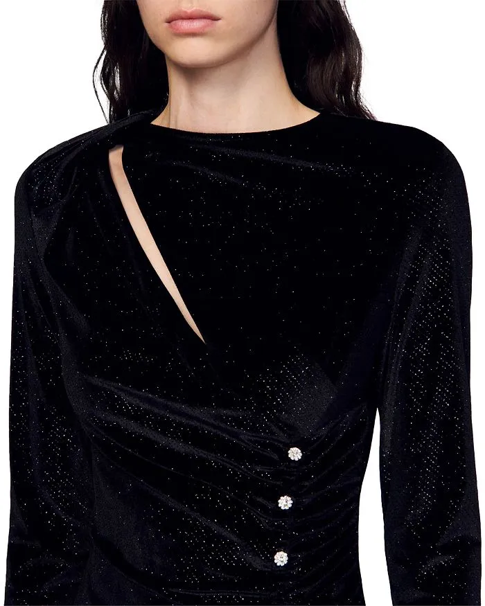 FIRSTY CROPPED CARDIGAN SWEATER Gloria Lanvin