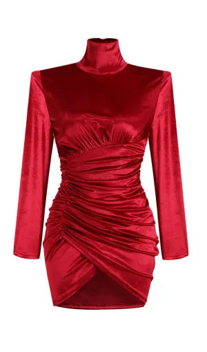 Flannel slim party dress Gloria Lanvin