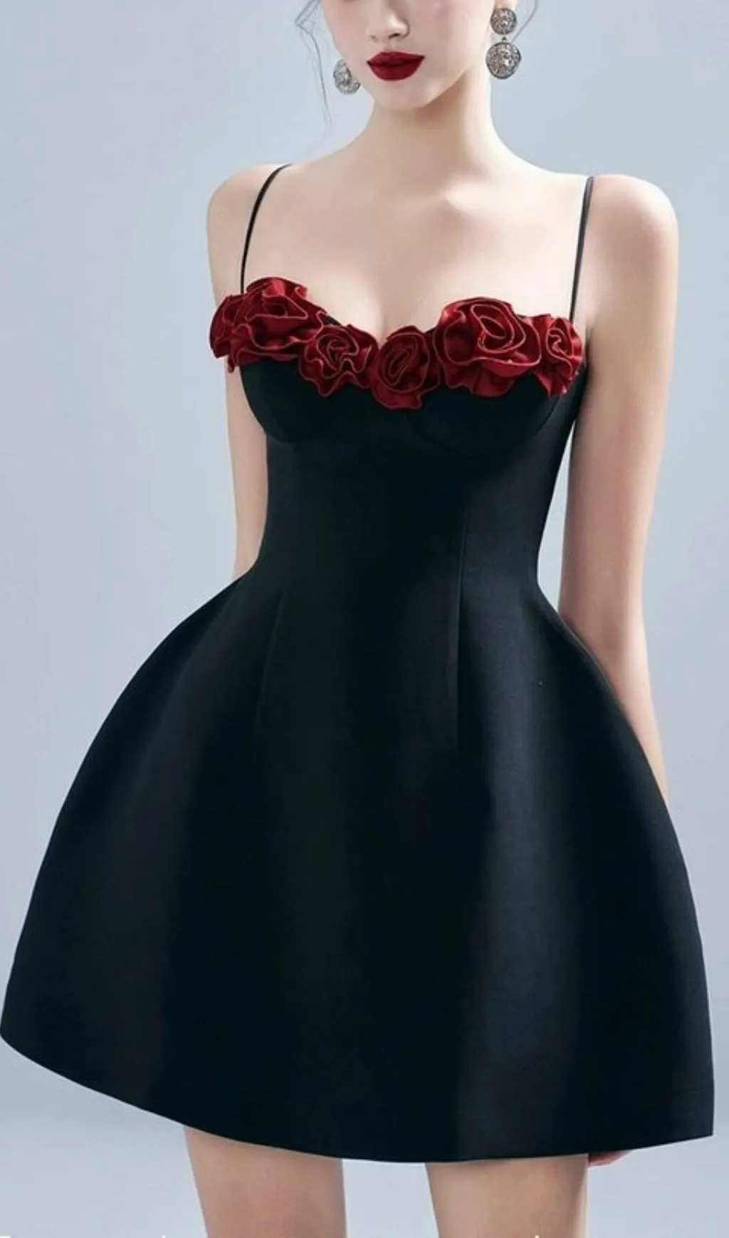FLORAL BUST STRAP MINI DRESS Gloria Lanvin