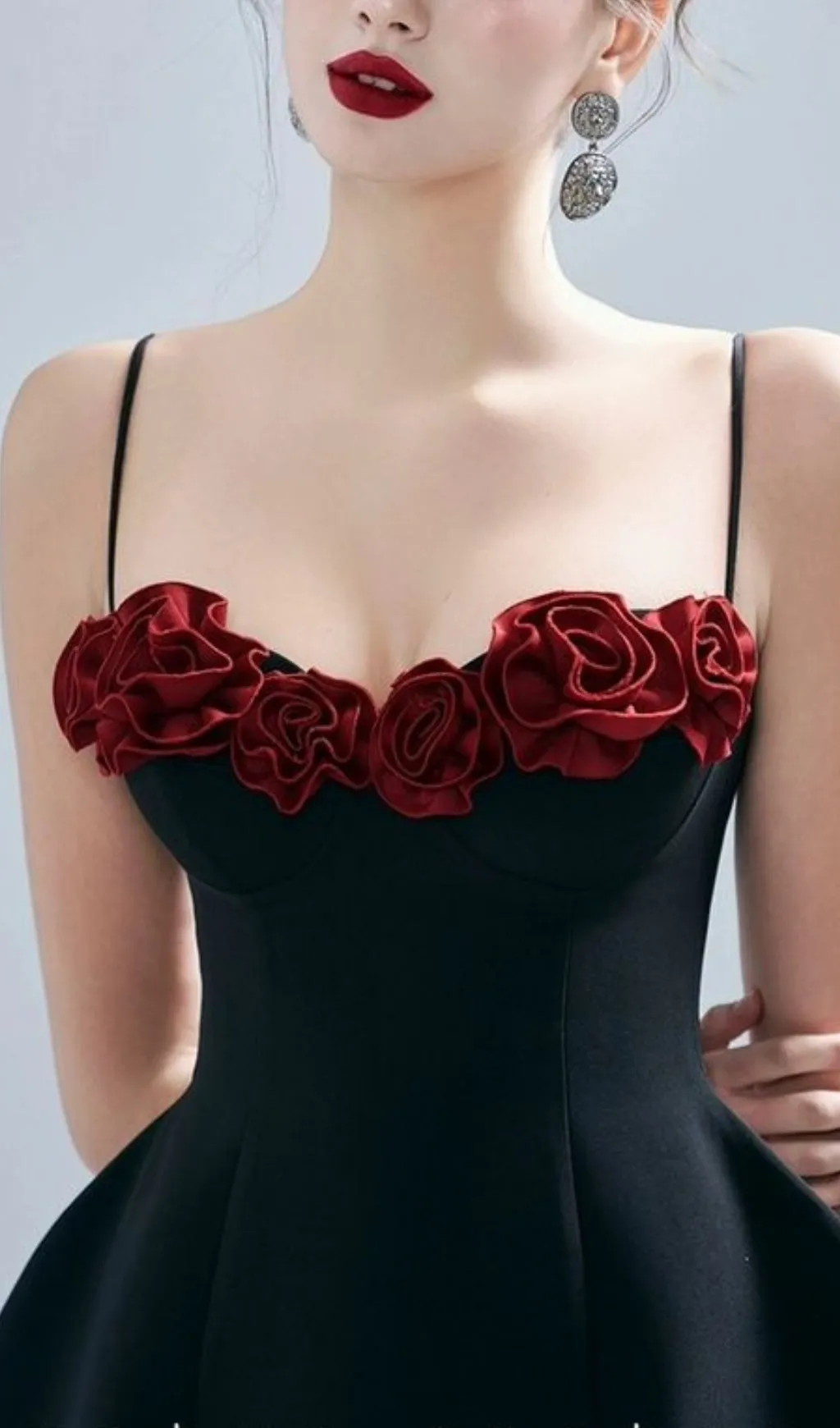FLORAL BUST STRAP MINI DRESS Gloria Lanvin