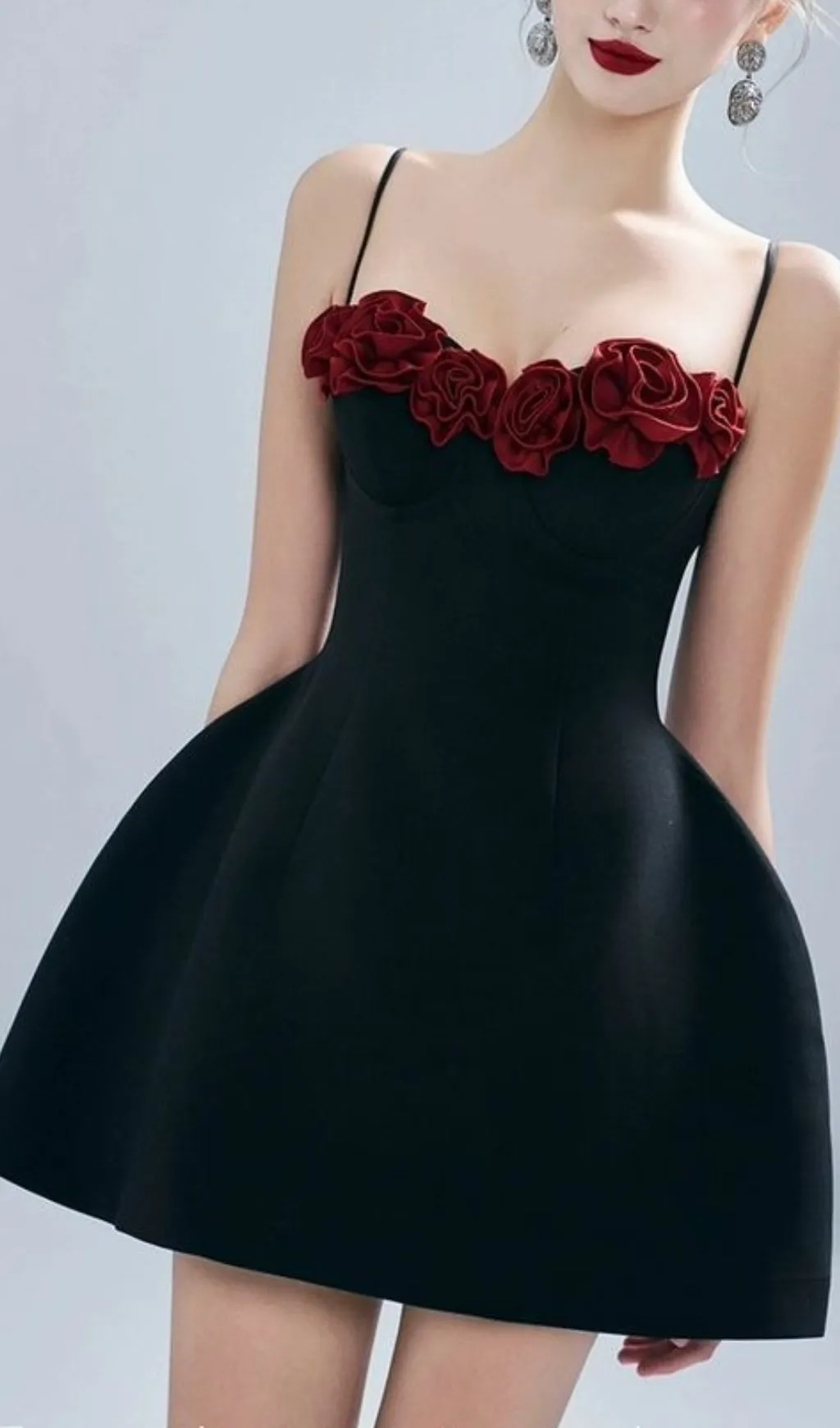 FLORAL BUST STRAP MINI DRESS Gloria Lanvin