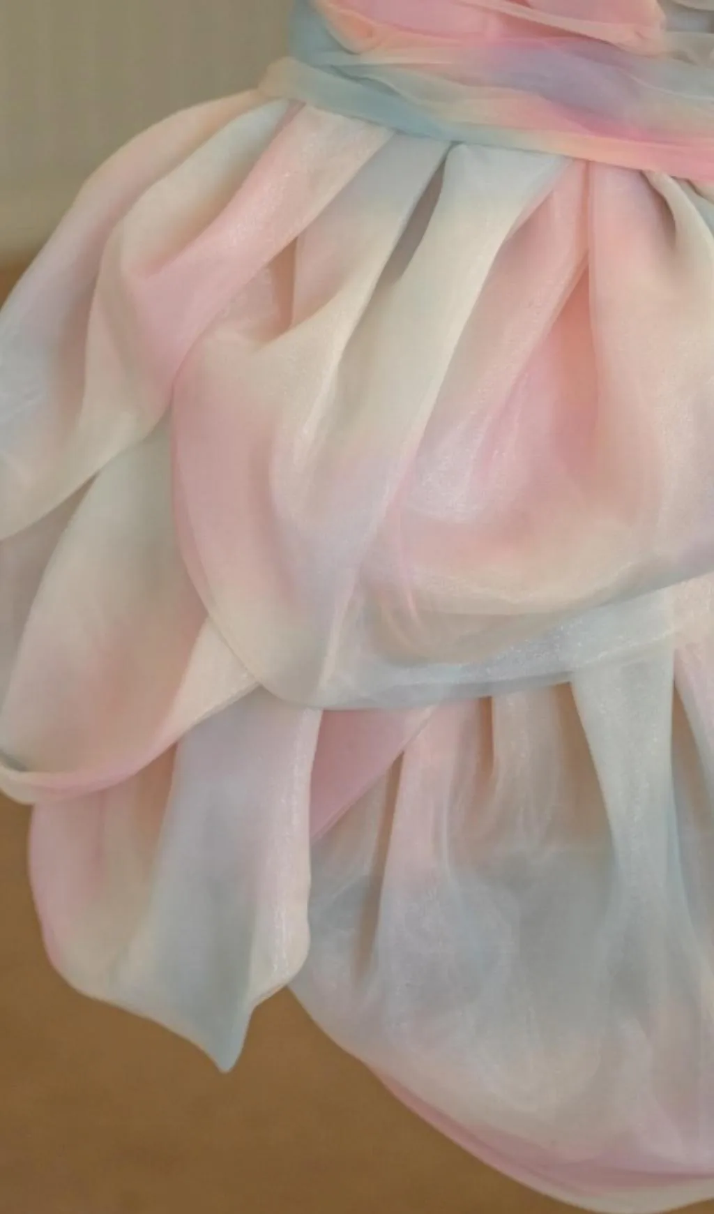 FLOWER BUD RAINBOW MINI DRESS Gloria Lanvin