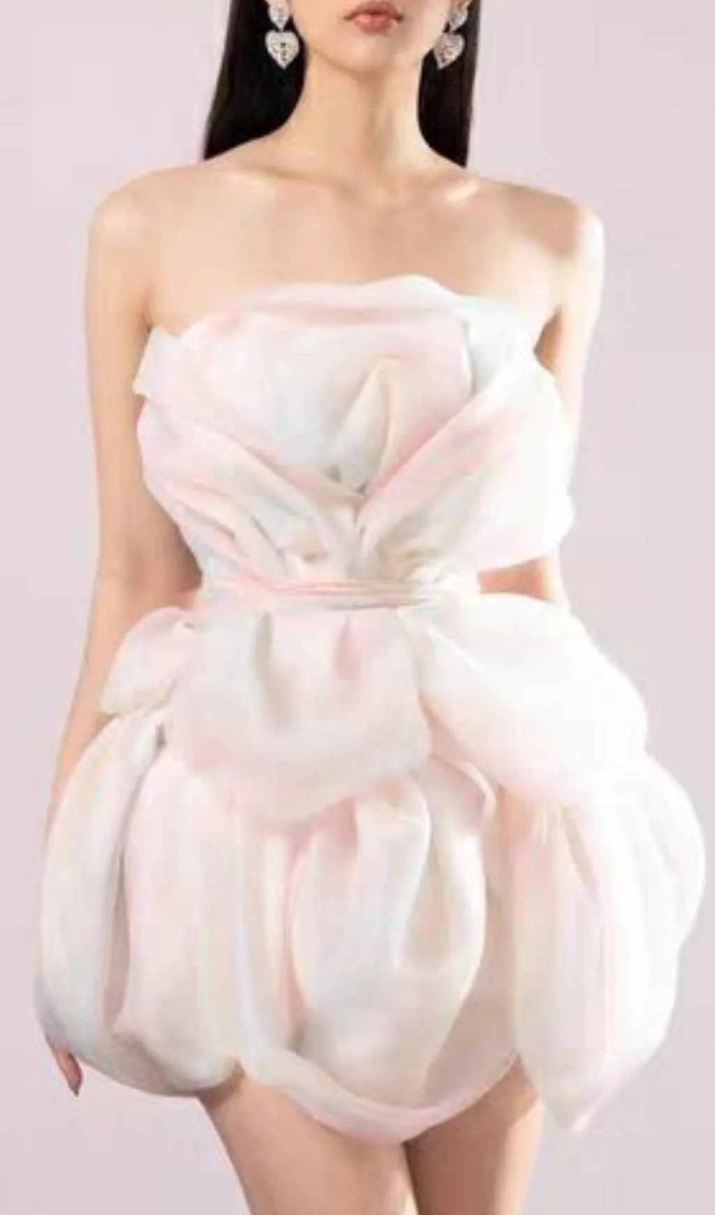 FLOWER BUD RAINBOW MINI DRESS Gloria Lanvin