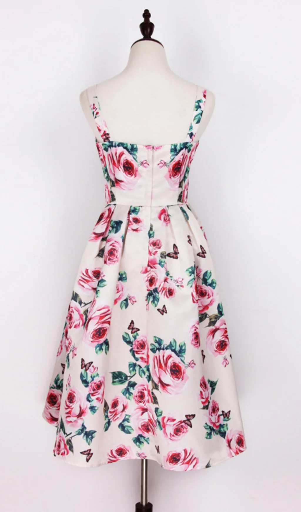 FLOWER PRINTED MIDI DRESS Gloria Lanvin