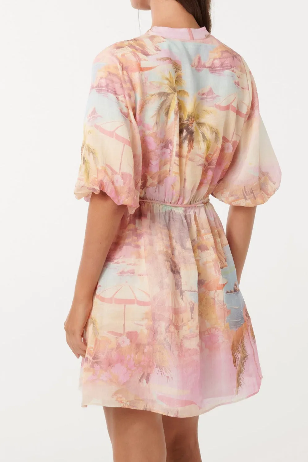 Franny multicolor floral print Mini Dress Gloria Lanvin