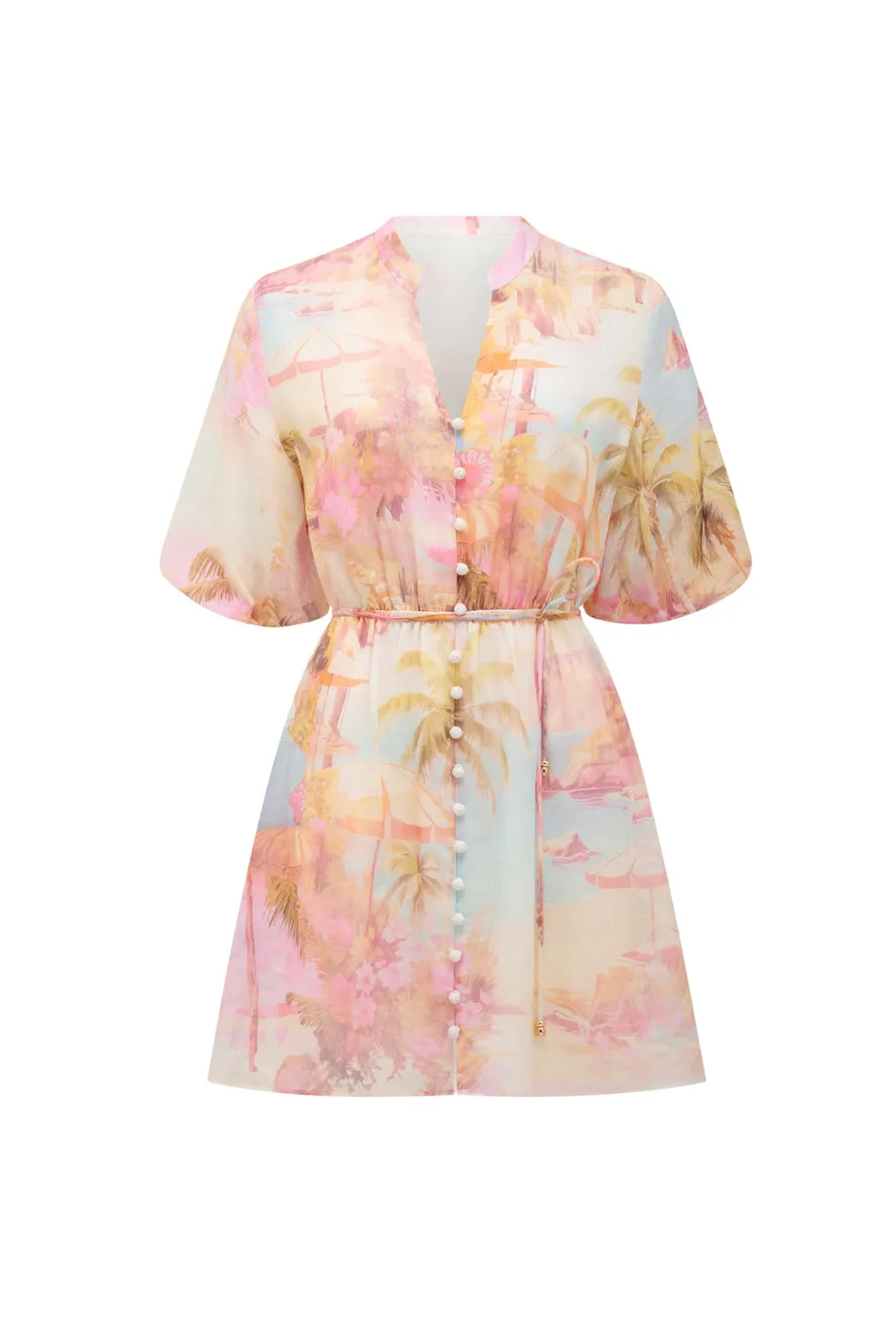 Franny multicolor floral print Mini Dress Gloria Lanvin