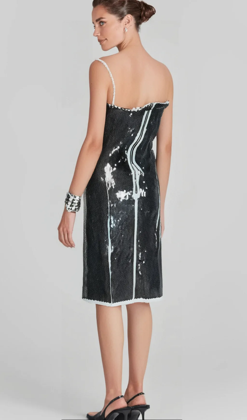 Gisle sequin-embellished bandeau mini dress Gloria Lanvin