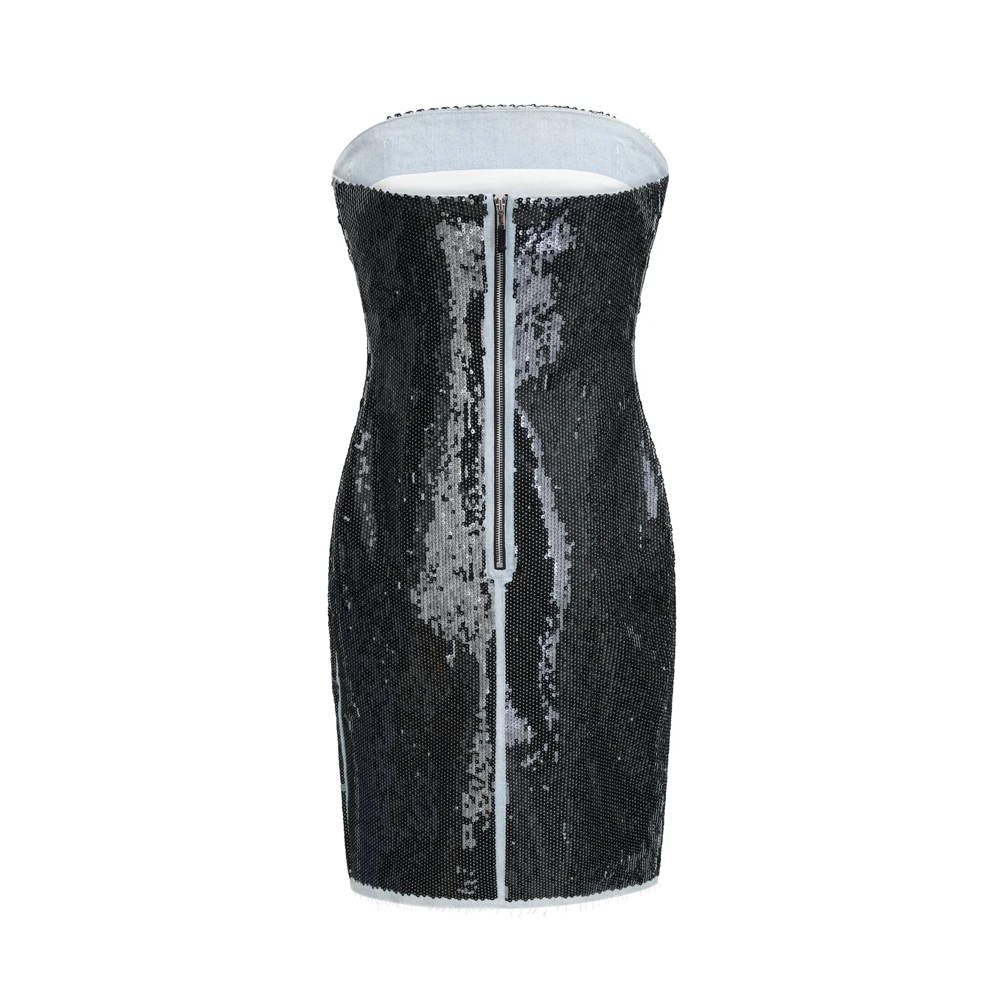 Gisle sequin-embellished bandeau mini dress Gloria Lanvin