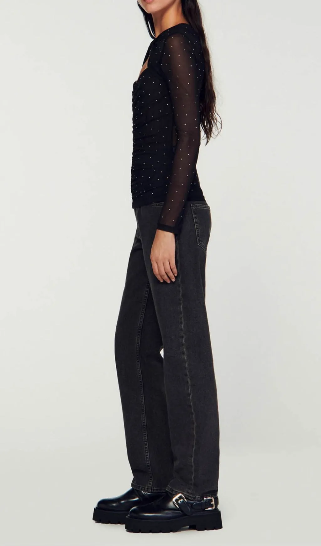 GUETTA CUTOUT TOP Gloria Lanvin
