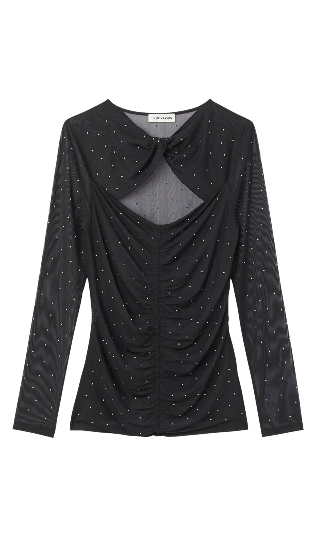 GUETTA CUTOUT TOP Gloria Lanvin