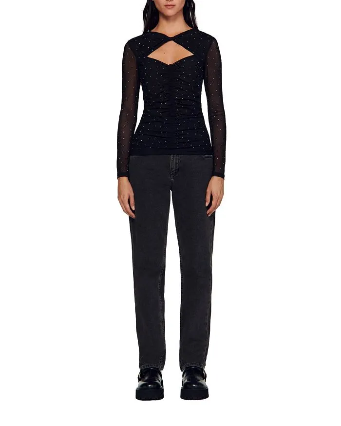 GUETTA CUTOUT TOP Gloria Lanvin