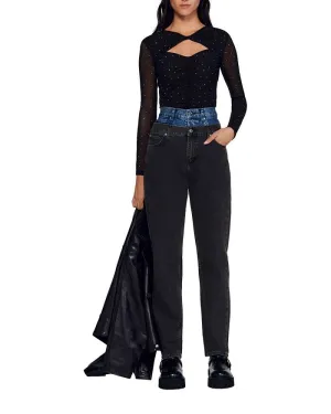 GUETTA CUTOUT TOP Gloria Lanvin