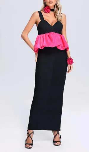 HALTER BANDAGE MAXI DRESS Gloria Lanvin