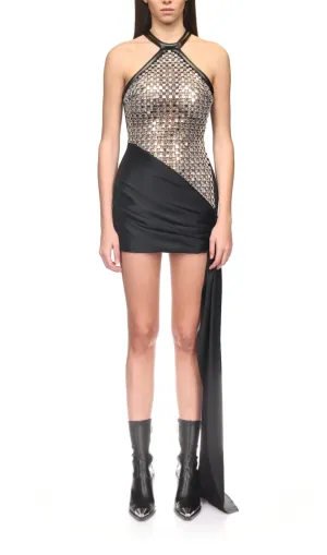 HALTER SEQUIN MINI DRESS Gloria Lanvin