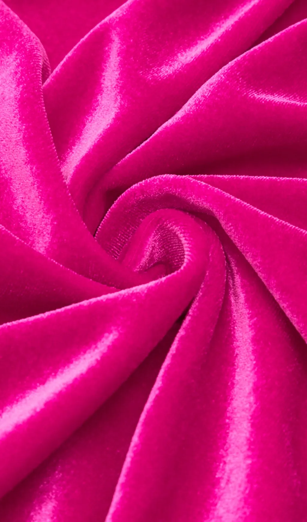 HANGING NECK MESH STITCHED VELVET MINI DRESS IN BARBIE PINK Gloria Lanvin