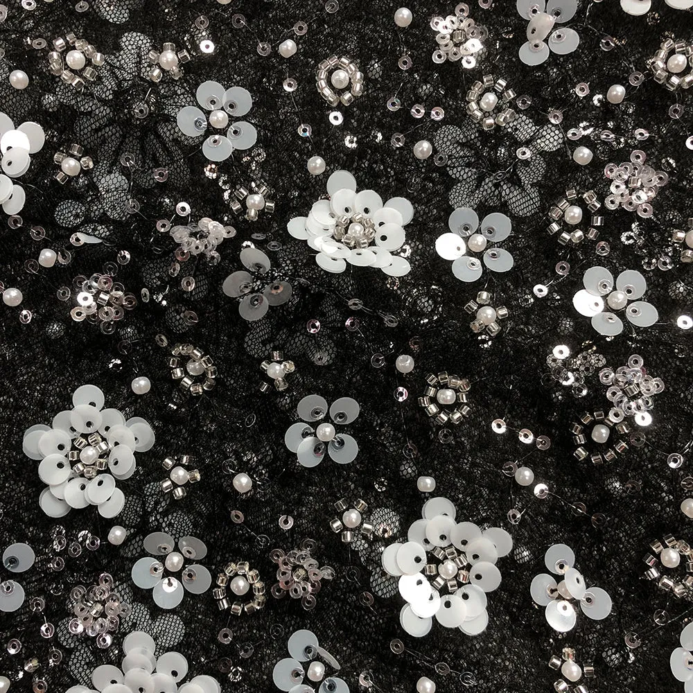 HAZEL CRYSTAL-COVERED STRAPLESS BLACK MAXI DRESS Gloria Lanvin