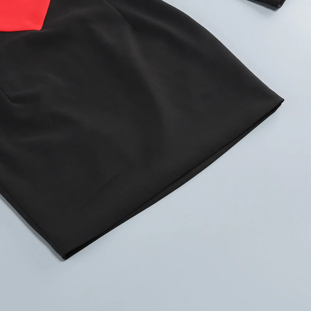 HEART BOW CUTOUT MINI DRESS Gloria Lanvin