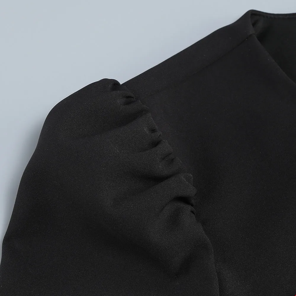 HEART BOW CUTOUT MINI DRESS Gloria Lanvin