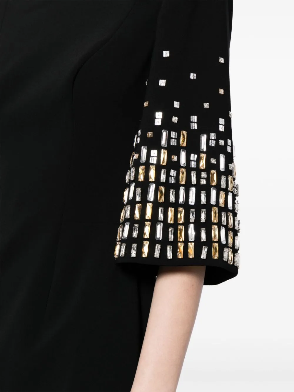 Highball Queen crystal-embellished midi dress Gloria Lanvin