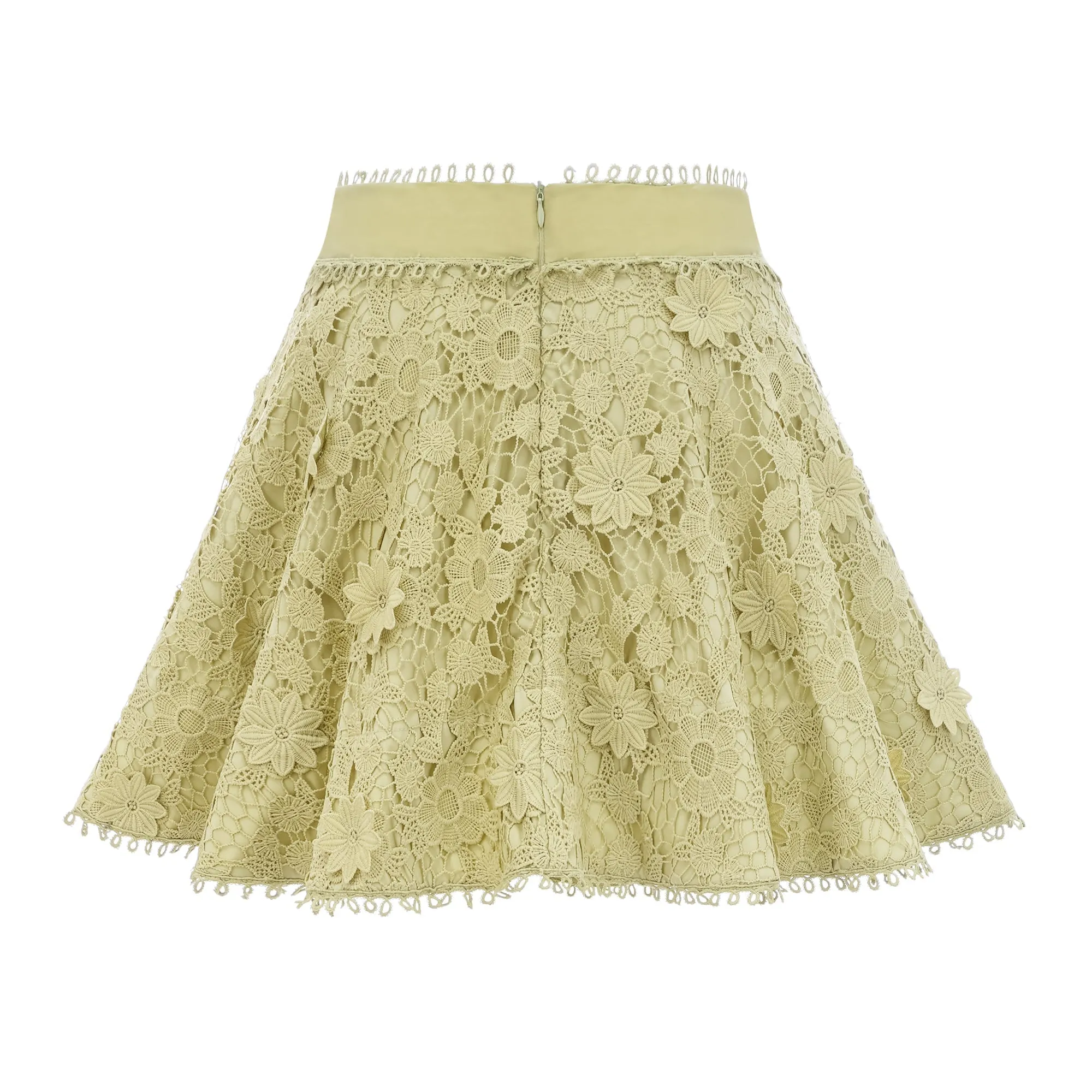 Hlne floral embroidered shirt & skirt matching set Gloria Lanvin