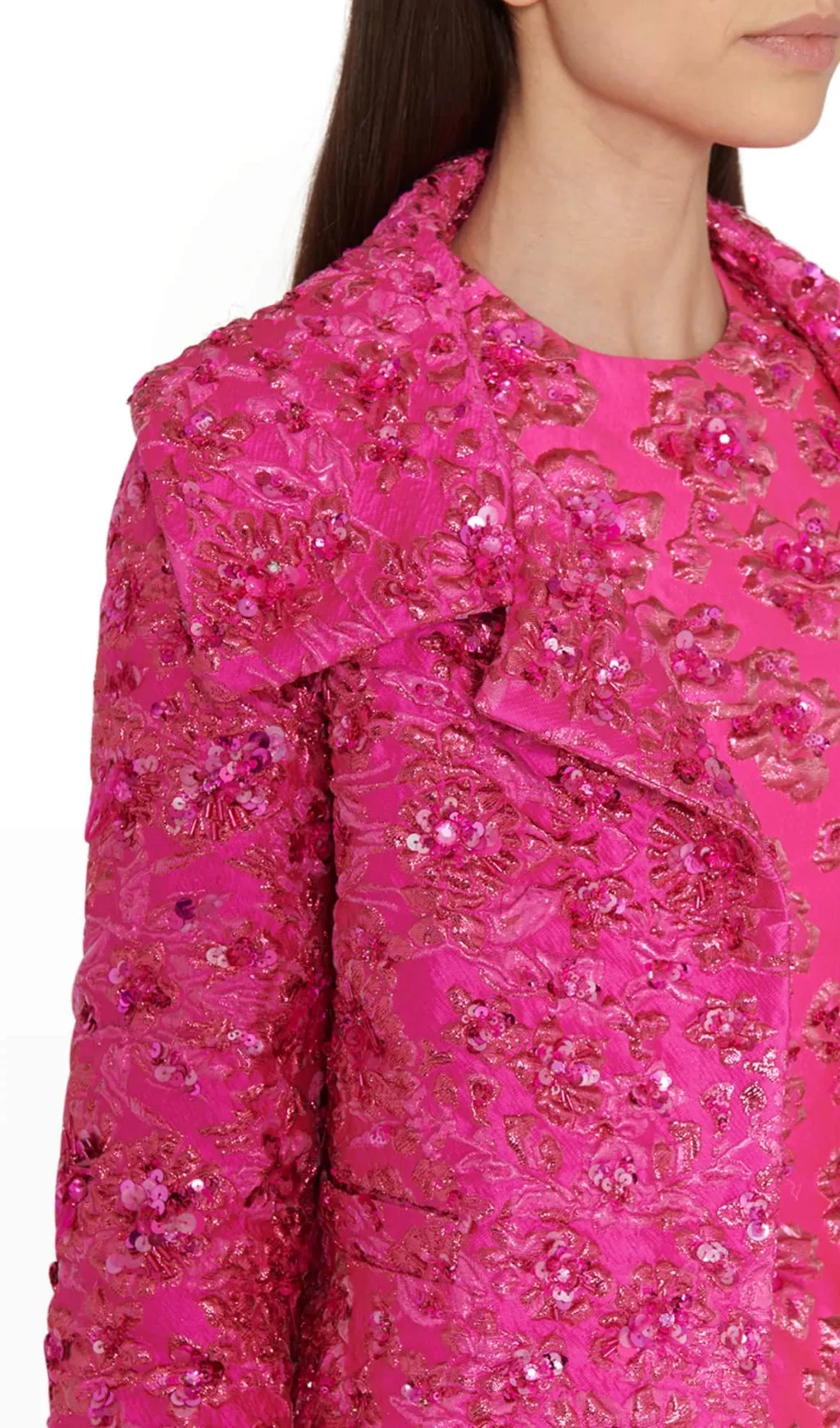 JACQUARD FLORAL BLAZER Gloria Lanvin