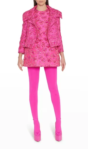 JACQUARD FLORAL BLAZER Gloria Lanvin