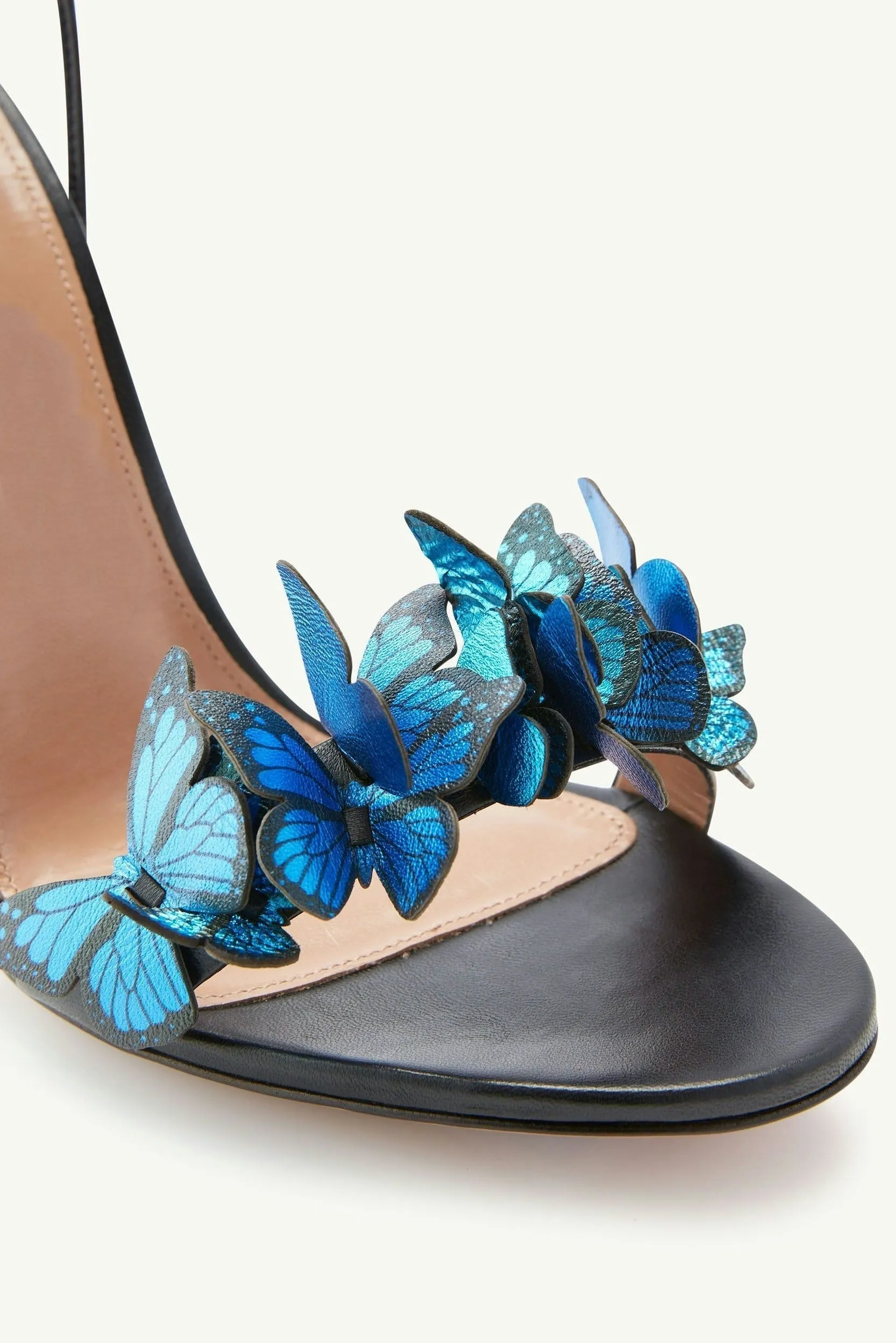 Jazma Papillon Sandal - Black Gloria Lanvin
