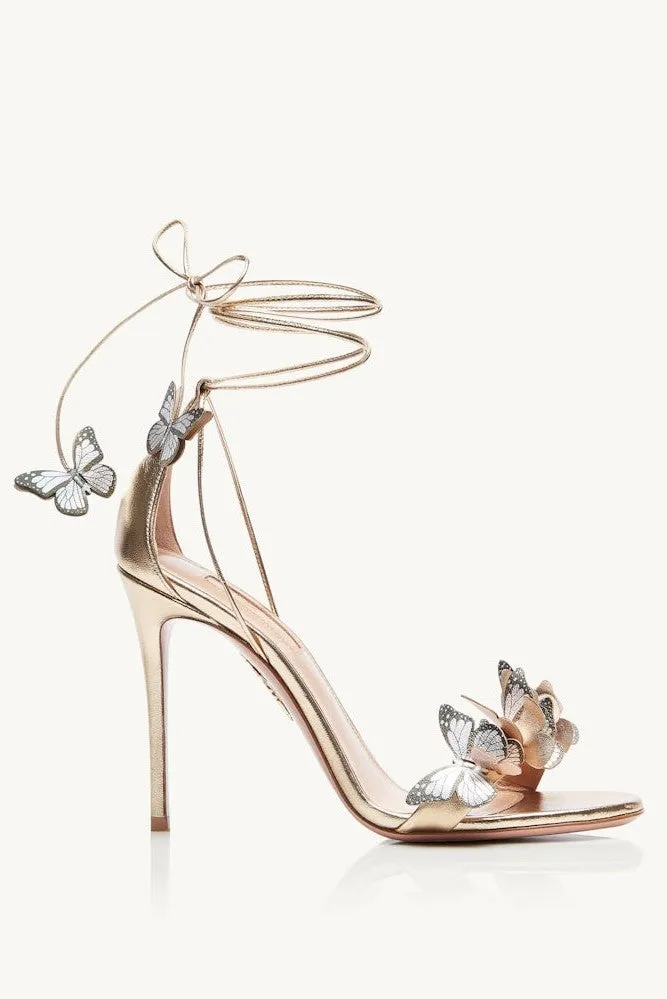 Jazma Papillon Sandals -  Champagne Gloria Lanvin