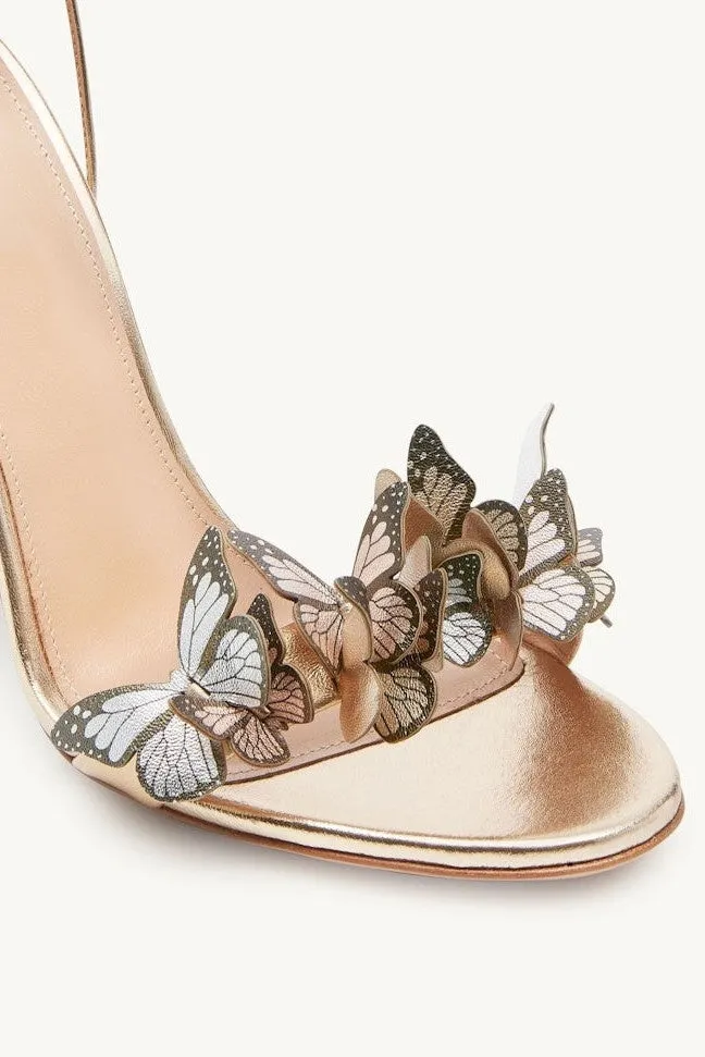 Jazma Papillon Sandals -  Champagne Gloria Lanvin