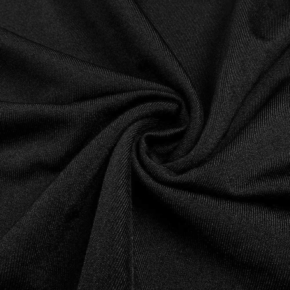 JERSEY CUT OUT MAXI DRESS IN BLACK Gloria Lanvin
