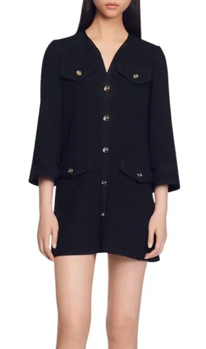 KEREN TWEED MINI DRESS Gloria Lanvin