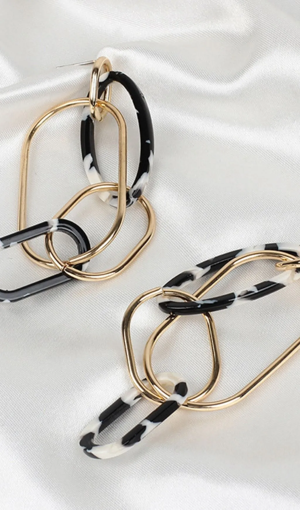 LEOPARD PRINT EARRINGS Gloria Lanvin