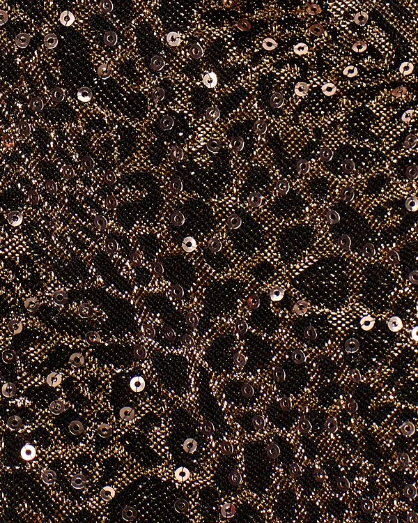 Leopard Sequin Dress Gloria Lanvin