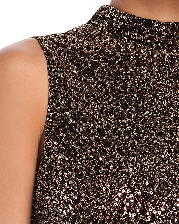 Leopard Sequin Dress Gloria Lanvin