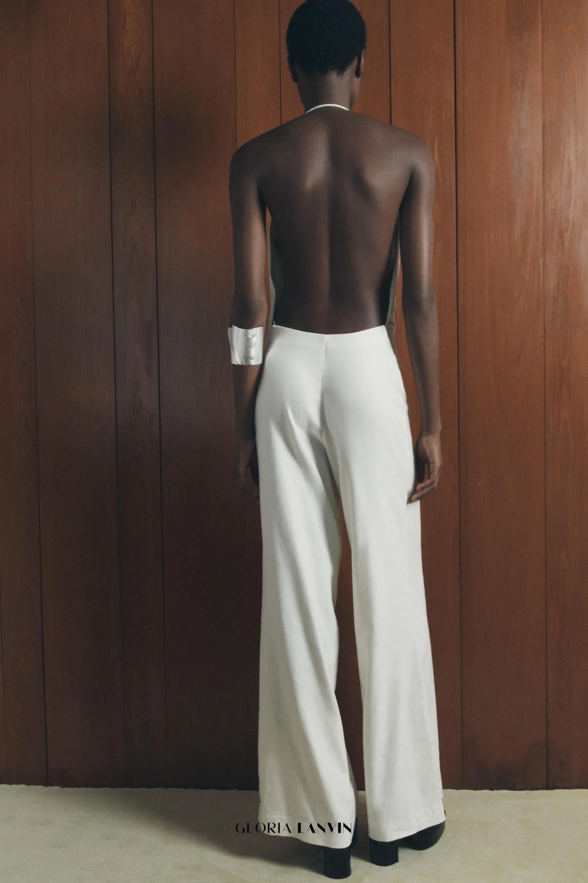 LONG RUSTIC JUMPSUIT Gloria Lanvin