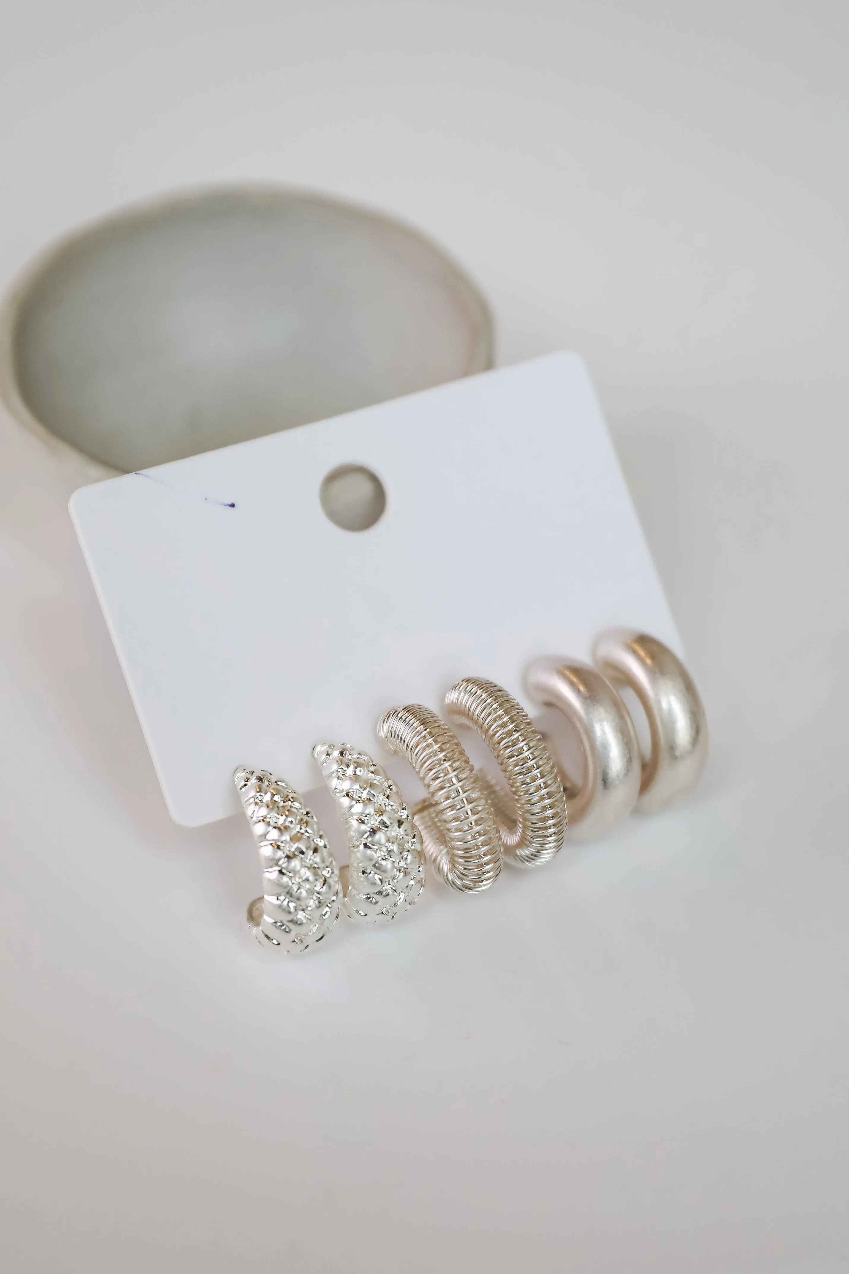 Macie Hoop Earring Set
