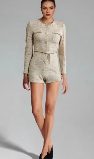 Martine long-sleeve fitted bodysuit Gloria Lanvin