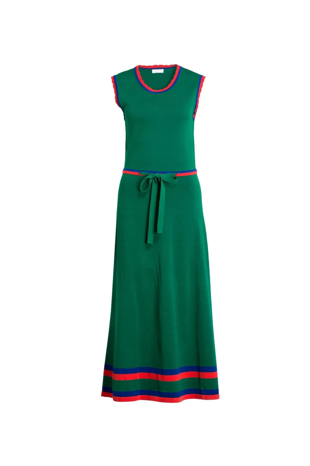Melisse Sleeveless Stretch-knit Dress In Vert Vegetal Gloria Lanvin