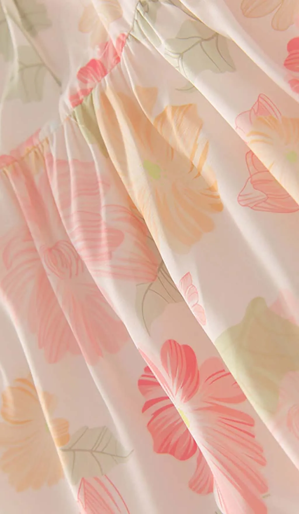MIAMI FLORAL MINI DRESS IN PINK Gloria Lanvin