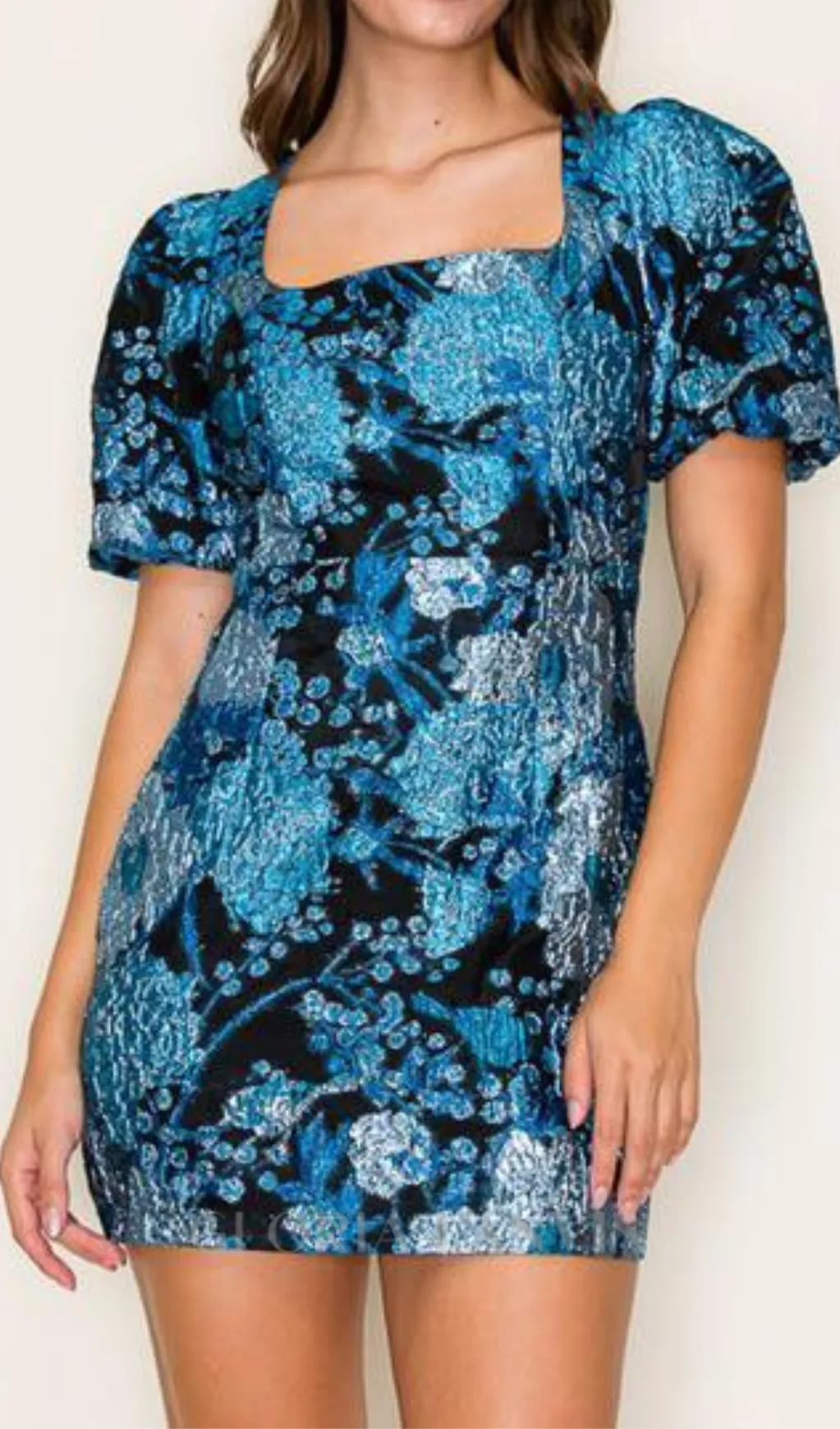 molly jacquard backless mini dress Gloria Lanvin
