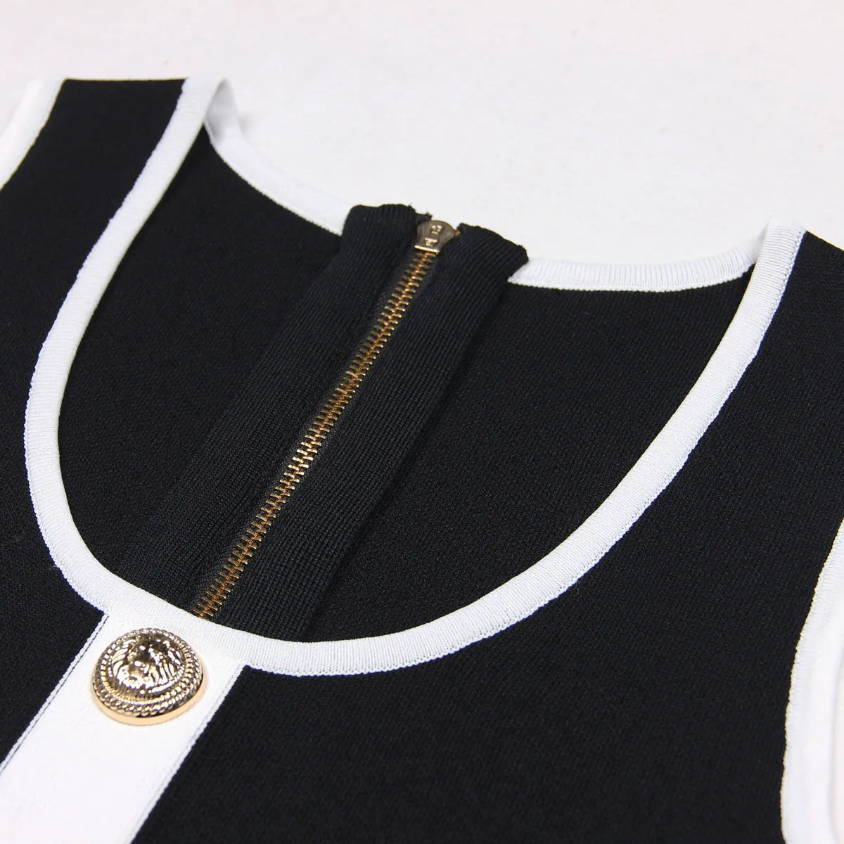MOLLY KNIT SHEATH MINI DRESS Gloria Lanvin