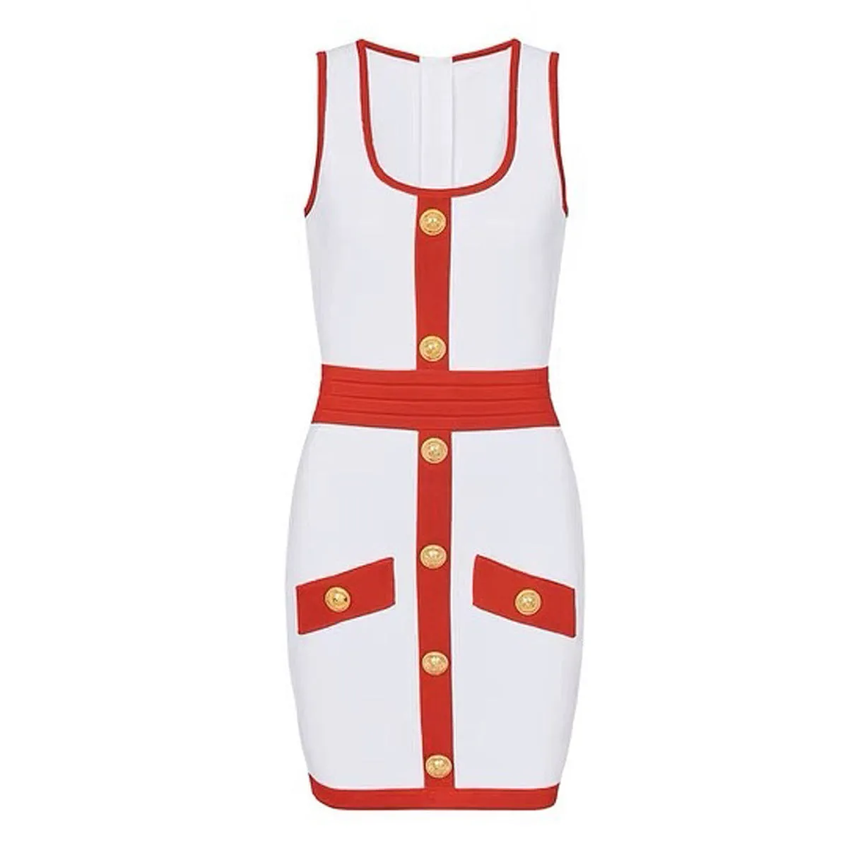 MOLLY KNIT SHEATH MINI DRESS Gloria Lanvin