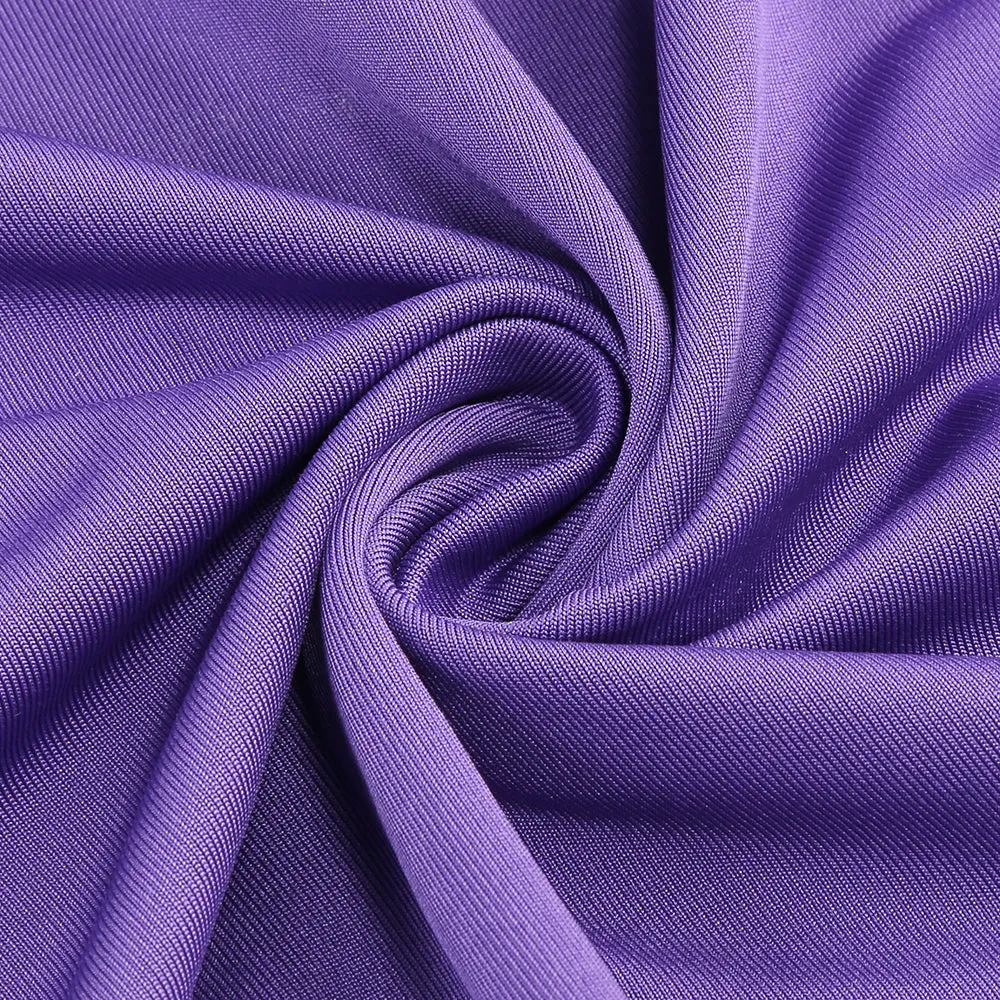 multicolor-pearl embellished purple halter maxi dress Gloria Lanvin