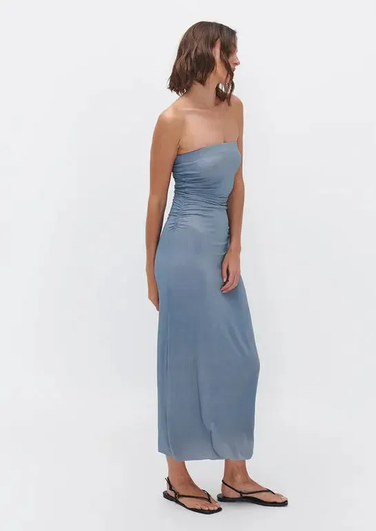 Odessa Dress in Sidewalk Grey Gloria Lanvin